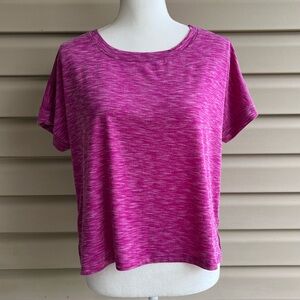 •RBX• Marled Purple Short Sleeve Athletic Tee - Size Large